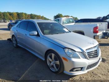  Salvage Mercedes-Benz E-Class