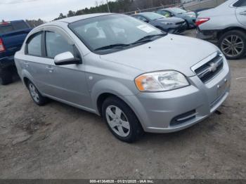  Salvage Chevrolet Aveo