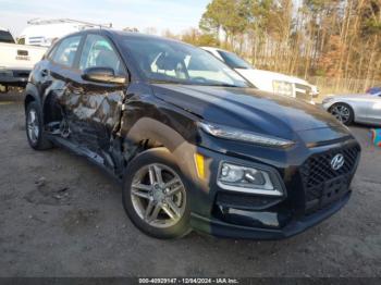  Salvage Hyundai KONA