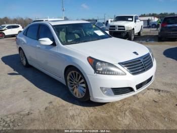  Salvage Hyundai Equus