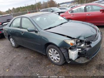  Salvage Toyota Camry