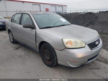  Salvage Chevrolet Malibu