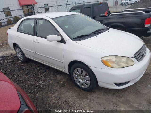  Salvage Toyota Corolla