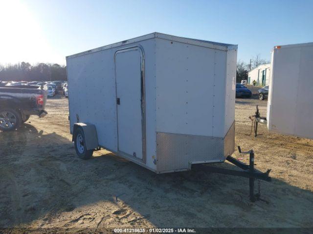  Salvage Look Trailers Enclosed Trailer