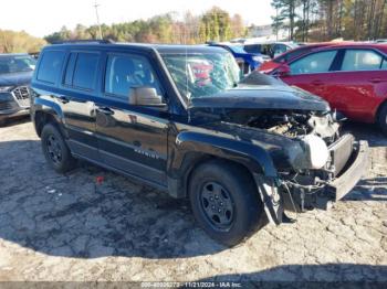  Salvage Jeep Patriot