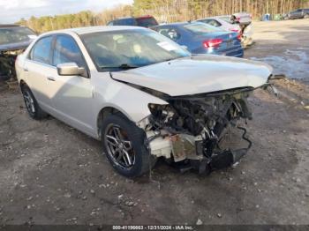  Salvage Lincoln MKZ