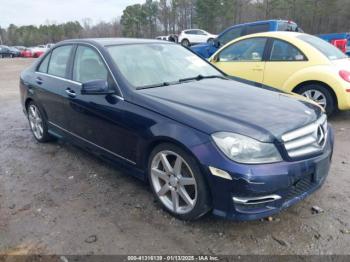  Salvage Mercedes-Benz C-Class