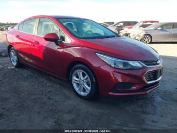  Salvage Chevrolet Cruze