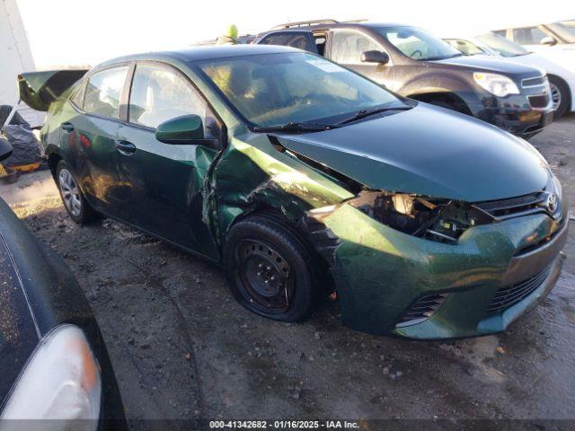  Salvage Toyota Corolla