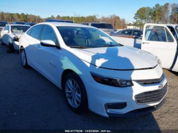  Salvage Chevrolet Malibu