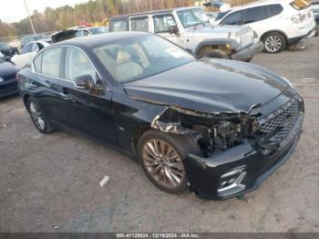  Salvage INFINITI Q50