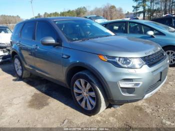  Salvage Land Rover Discovery