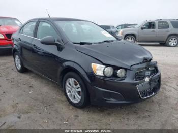  Salvage Chevrolet Sonic