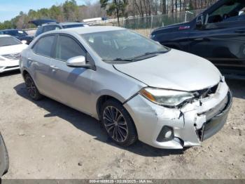  Salvage Toyota Corolla