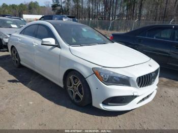  Salvage Mercedes-Benz Cla-class