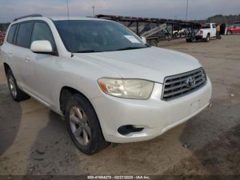  Salvage Toyota Highlander