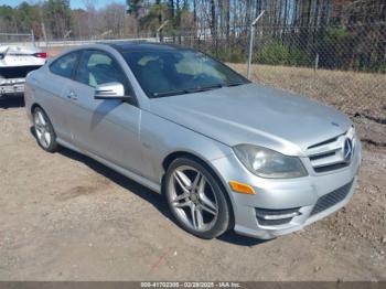  Salvage Mercedes-Benz C-Class