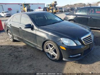  Salvage Mercedes-Benz E-Class