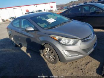  Salvage Hyundai ELANTRA