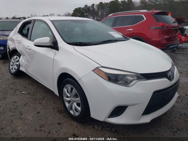  Salvage Toyota Corolla