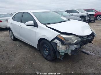  Salvage Toyota Corolla