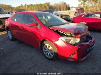  Salvage Toyota Corolla