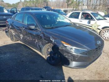  Salvage Hyundai ELANTRA