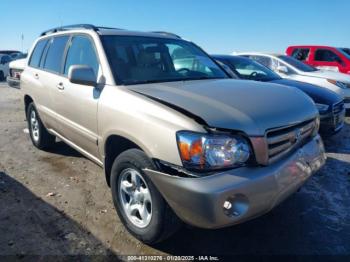  Salvage Toyota Highlander