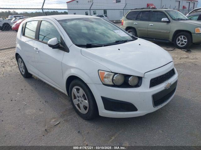  Salvage Chevrolet Sonic