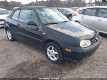  Salvage Volkswagen Cabrio