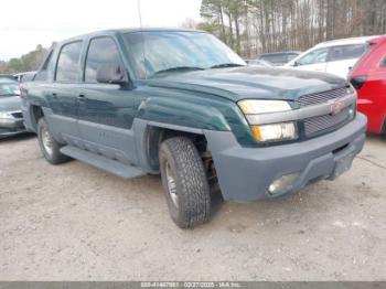  Salvage Chevrolet Avalanche 2500