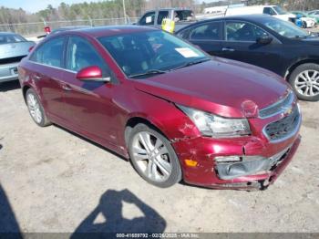  Salvage Chevrolet Cruze