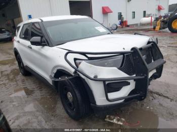  Salvage Ford Police Interceptor