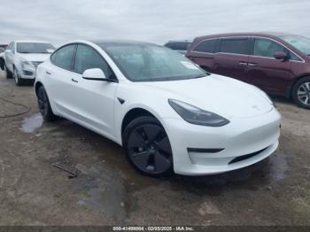  Salvage Tesla Model 3