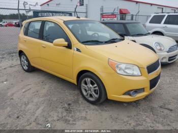  Salvage Chevrolet Aveo