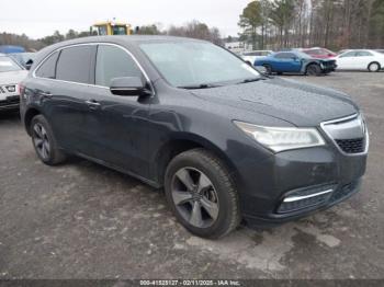  Salvage Acura MDX