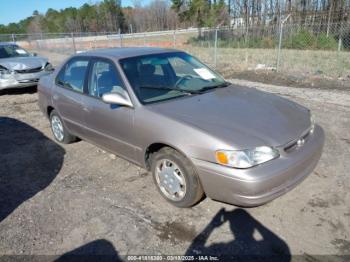  Salvage Toyota Corolla