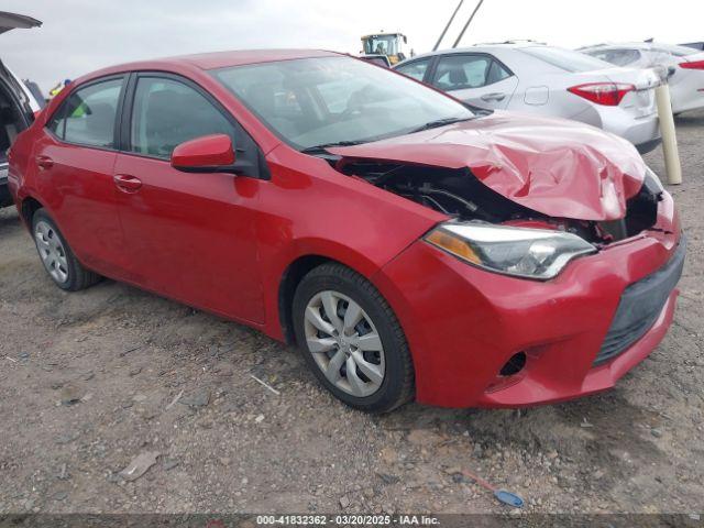  Salvage Toyota Corolla