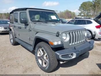 Salvage Jeep Wrangler