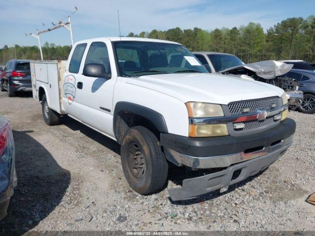  Salvage Chevrolet Silverado 2500