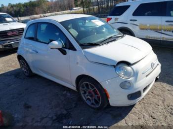 Salvage FIAT 500