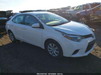  Salvage Toyota Corolla