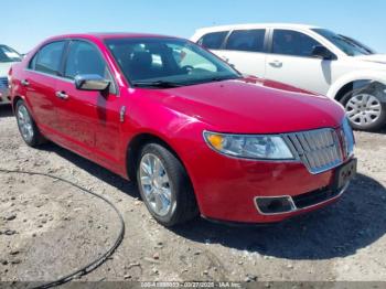  Salvage Lincoln MKZ