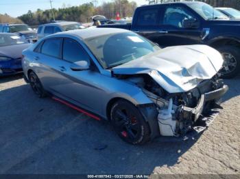  Salvage Hyundai ELANTRA