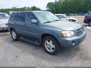  Salvage Toyota Highlander