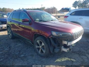  Salvage Jeep Cherokee