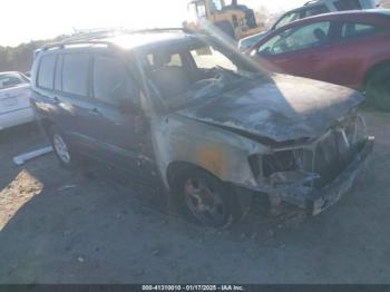  Salvage Toyota Highlander