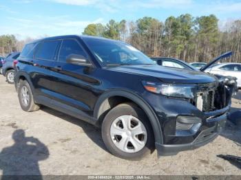 Salvage Ford Police Interceptor