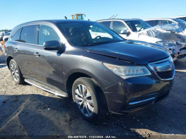  Salvage Acura MDX