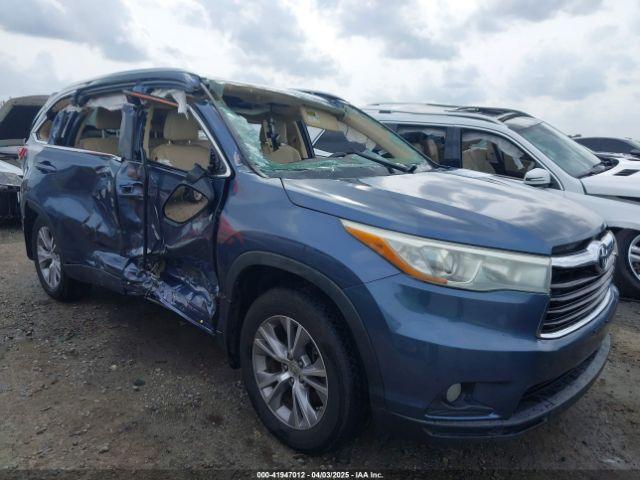  Salvage Toyota Highlander